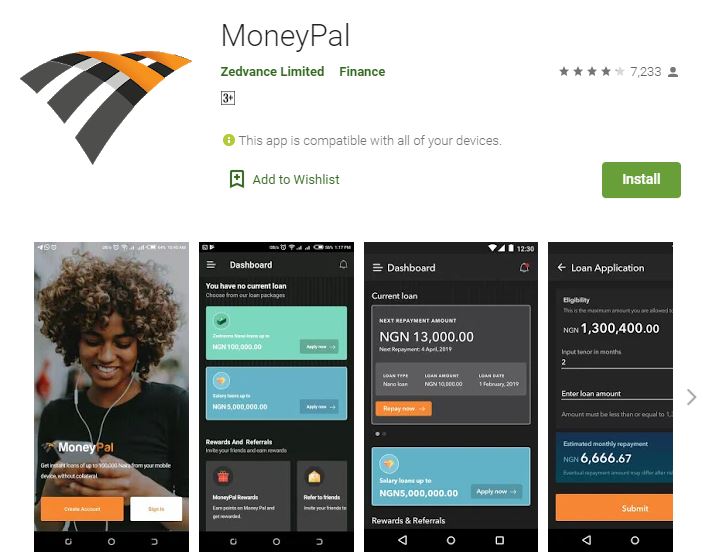 Customer Care: MoneyPal Loan App - Phone Number - Login and Register
