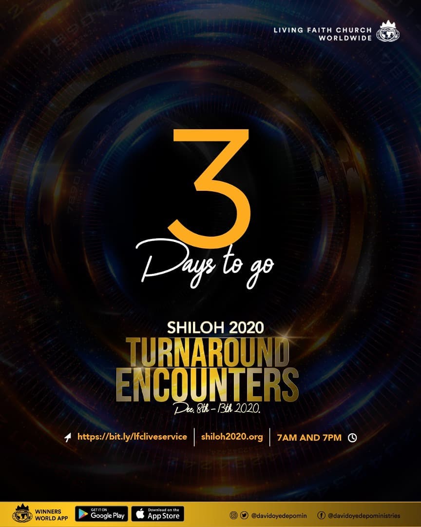 Live Streaming: Shiloh 2020 - Turnaround Encounters (December 8th - 13th, 2020)